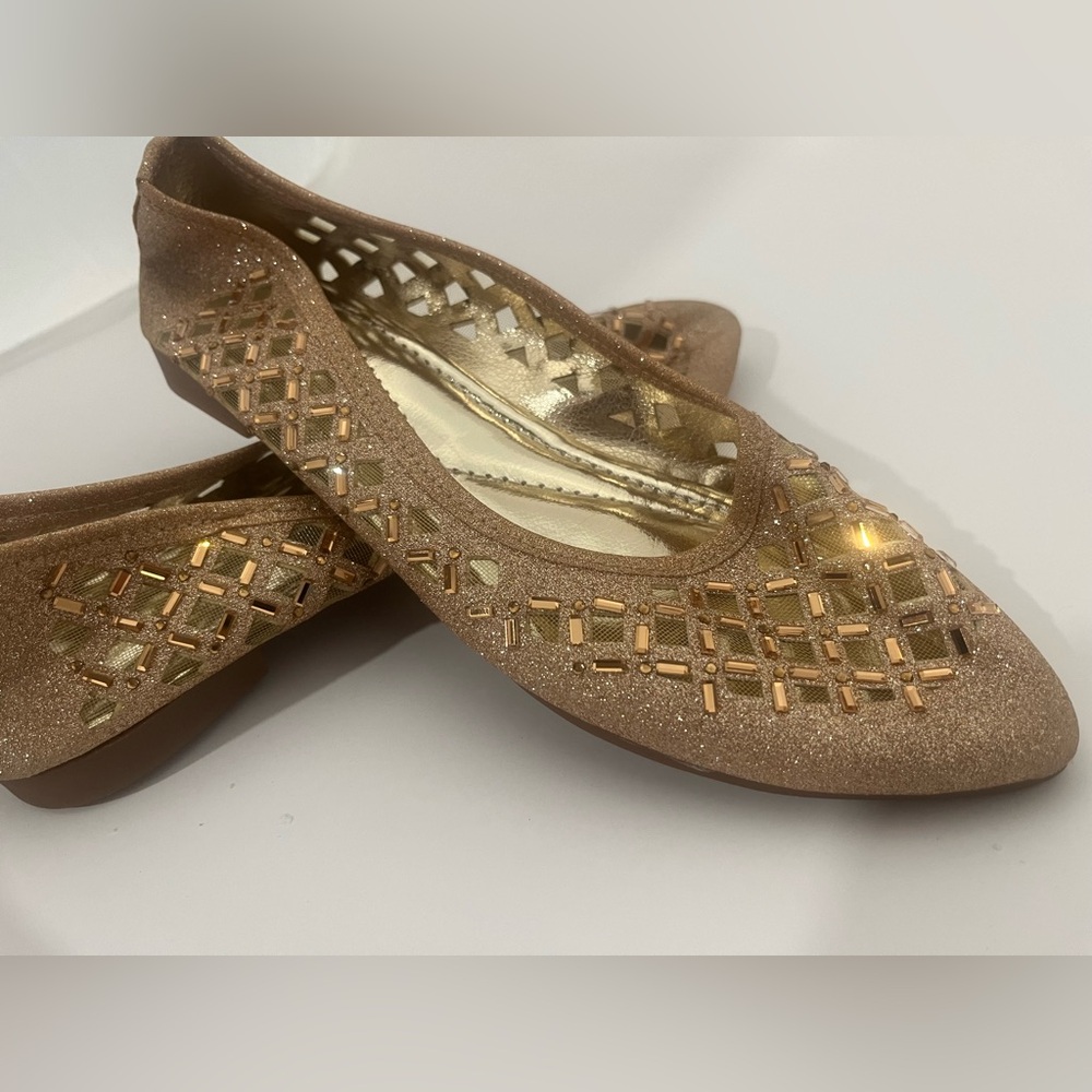 Exact Brand Gold Flats